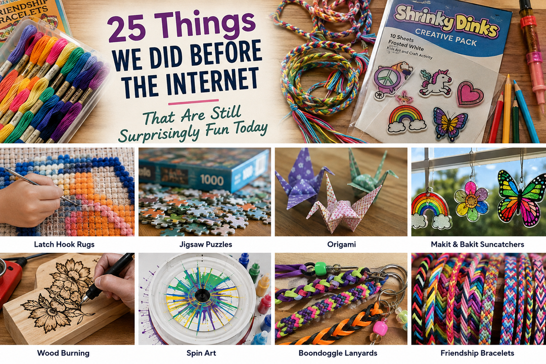 25 Things We Did Before the Internet (That Are Still Surprisingly Fun Today)