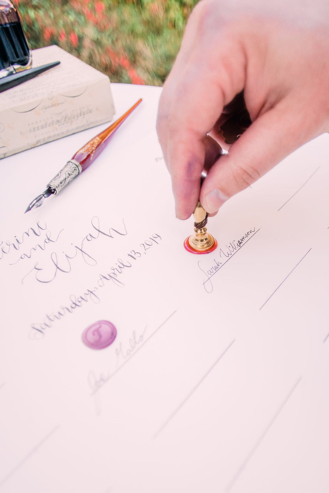 Wax Seal Stamps - Initials-letterseals.mom