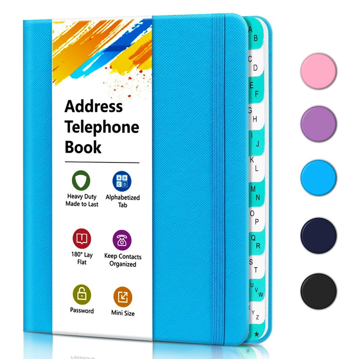 Address &amp; Phone Book, Hardcover